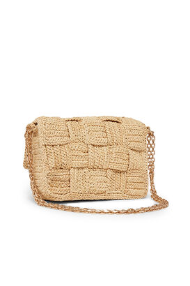 Crossbody Bag Nano Moon Raffia