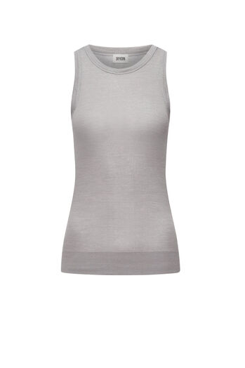 Top Olina aus Lurex-Jersey