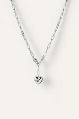 Kette Puffy Heart Silber