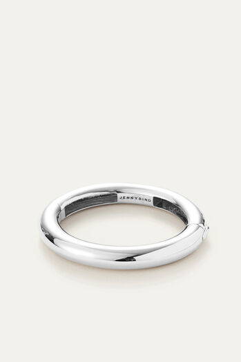 Gia Mega Bangle Silver
