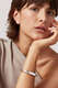 Gia Mega Bangle Silver