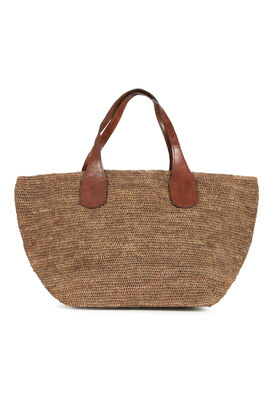 Shopper Tokyo aus Raffia
