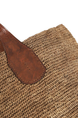 Shopper Tokyo aus Raffia
