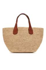 Shopper Tokyo aus Raffia