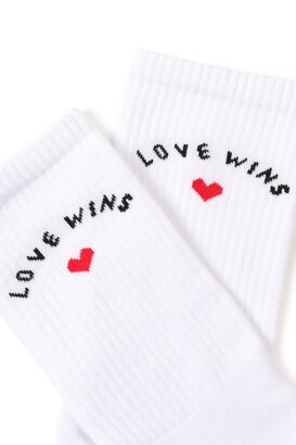 Socken Love Wins
