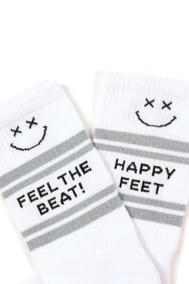 Socken Happy Feet