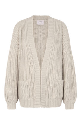 Cardigan mit Merino und Alpaka