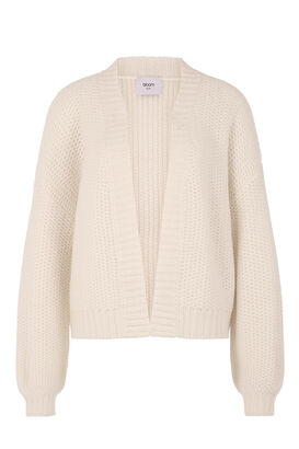 Cardigan mit Merino und Alpaka