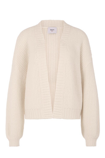 Cardigan mit Merino und Alpaka