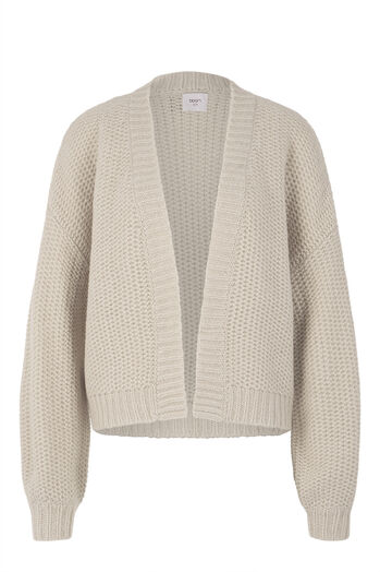 Cardigan mit Merino und Alpaka
