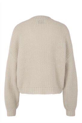 Cardigan mit Merino und Alpaka