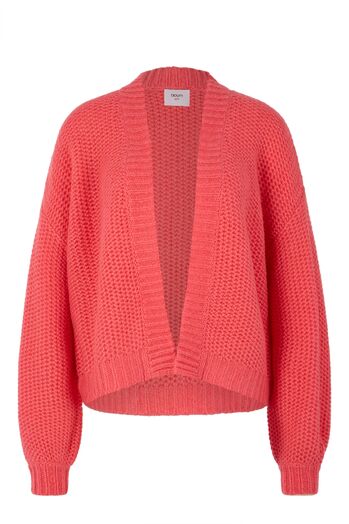 Cardigan mit Merino und Alpaka