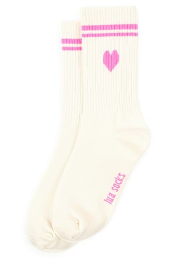 Socken Two Hearts
