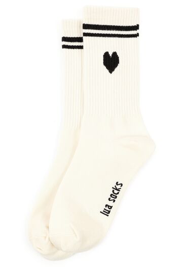Socken Two Hearts