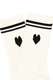 Socken Two Hearts
