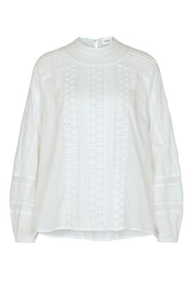 Bluse mit Stickereien