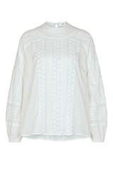 Bluse mit Stickereien