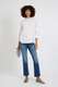 Bluse mit Stickereien