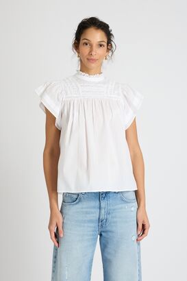 Bluse aus Baumwolle