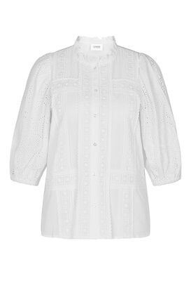 Bluse mit feiner Stickerei