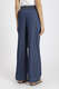 Wide Leg Denim Hose 