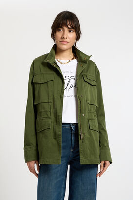 Fieldjacket aus Baumwolle 