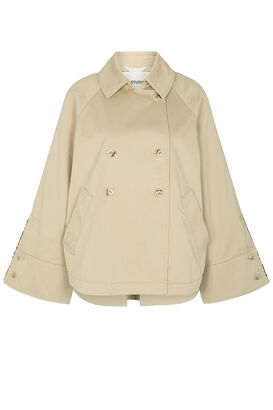Trenchjacke aus Baumwolle