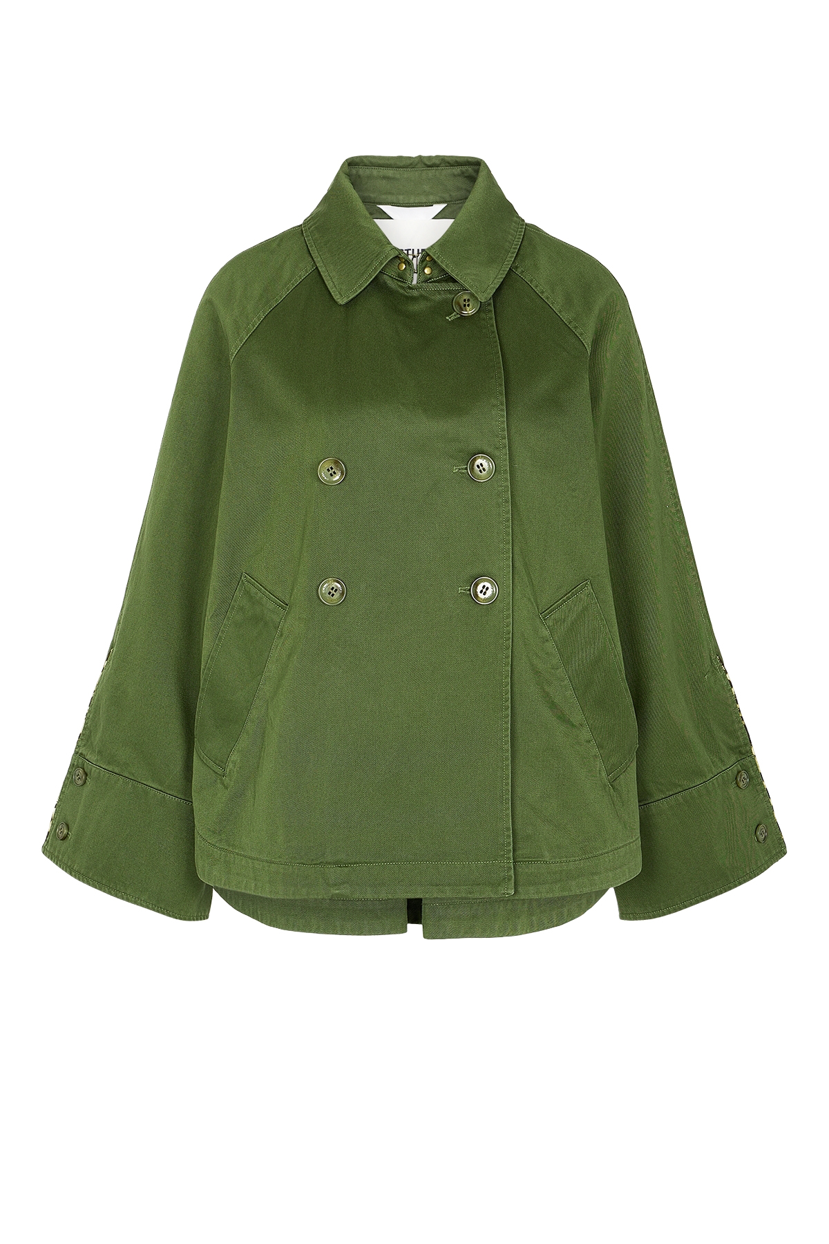Trenchjacke aus Baumwolle 