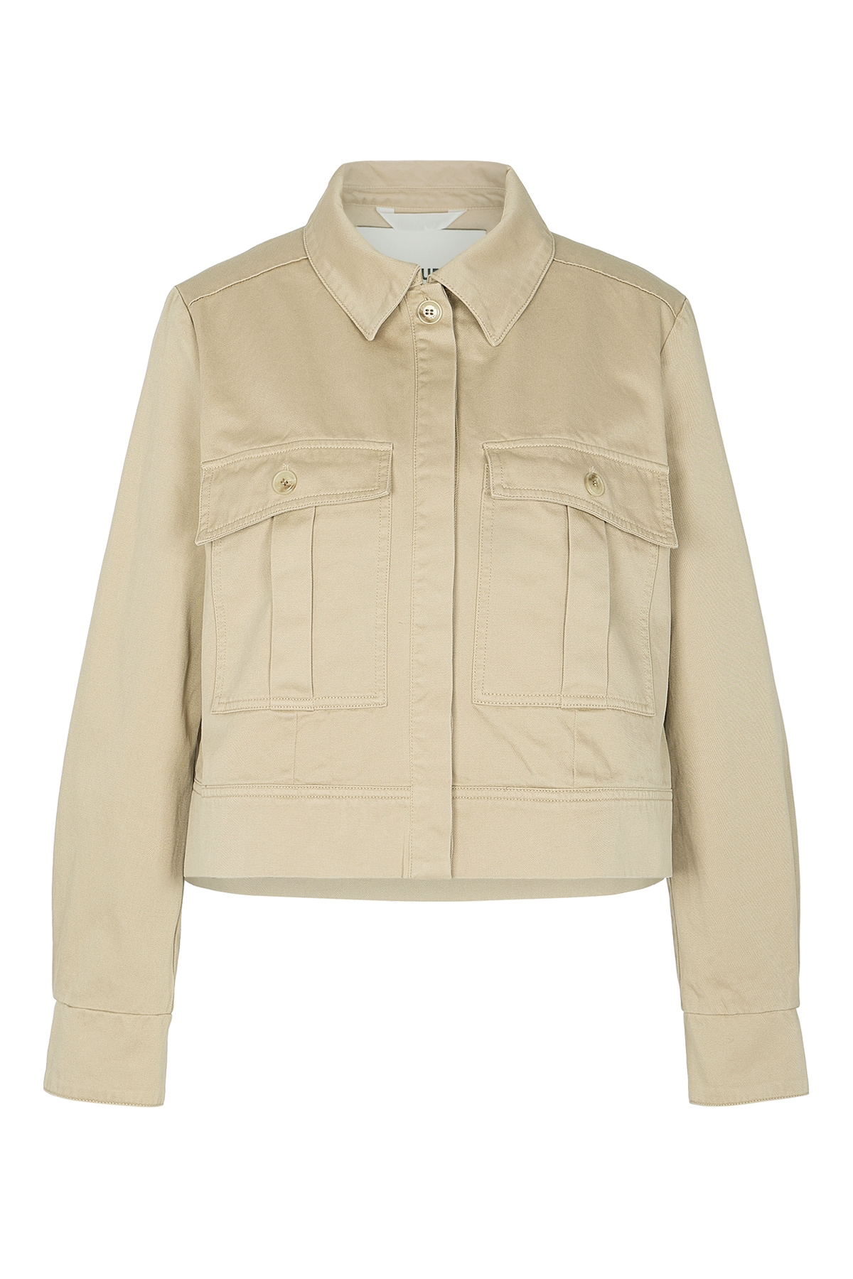 Boxy Jacket aus Baumwolle 