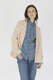 Double Face Jacke aus Wolle 