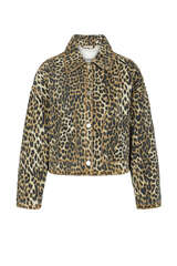 Jeansjacke Leo mit Stitching