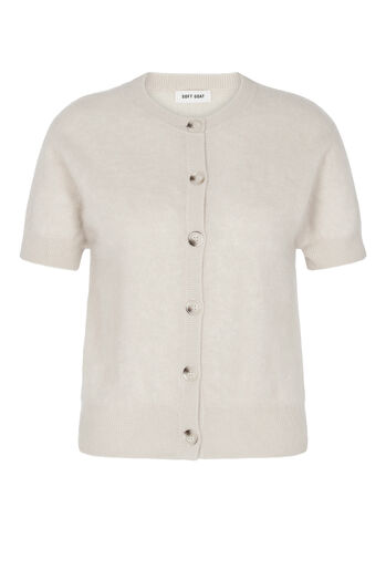 Brushed Short Cardigan