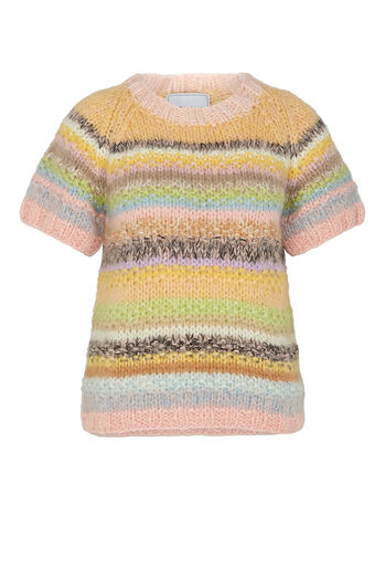 Handgestrickter Pullover Estelle 