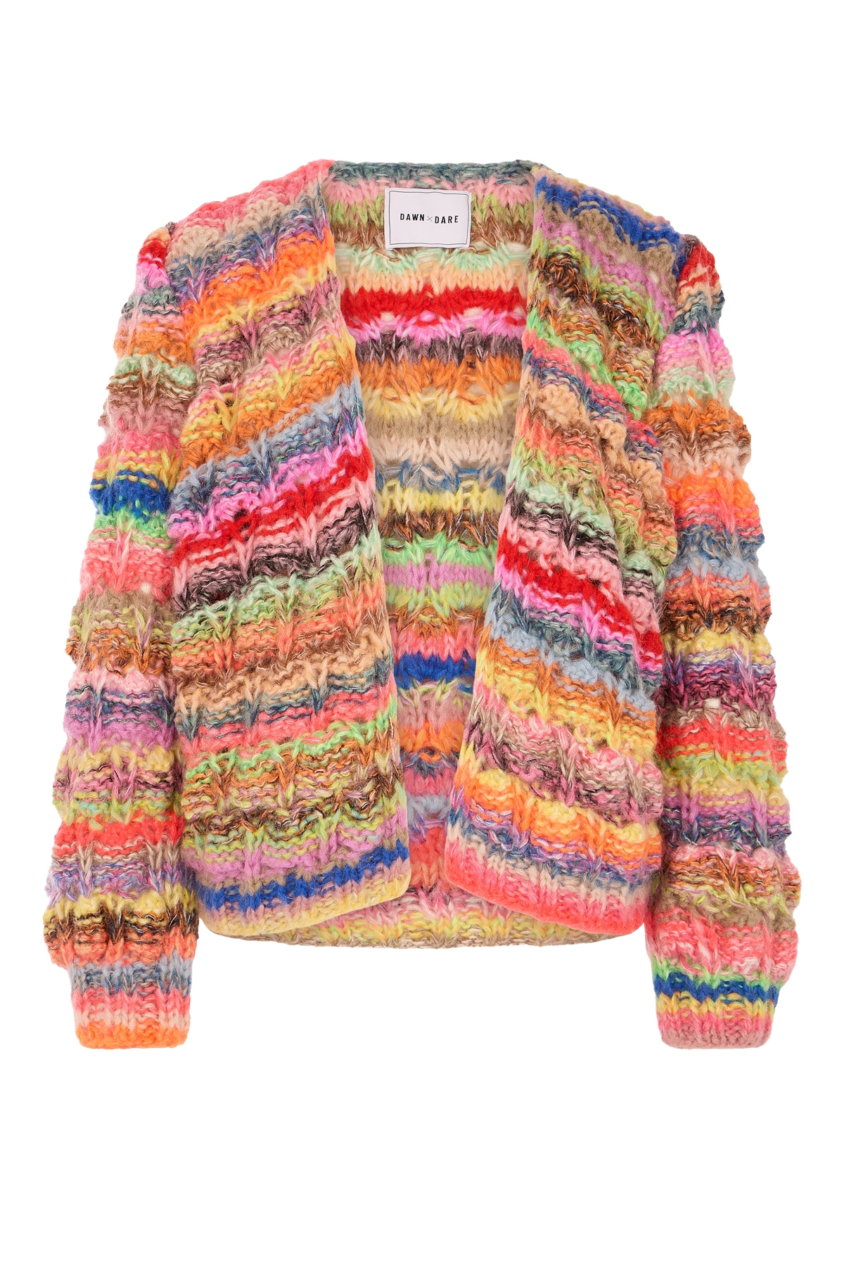 Handgestrickter Cardigan Arena Multi