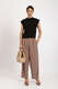 Hose Noa Crop mit Leinen