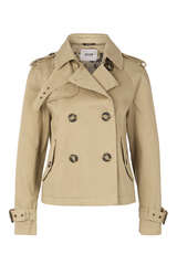Trenchjacke aus Baumwolle 