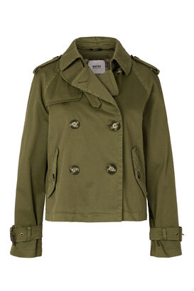 Trenchjacke aus Baumwolle 