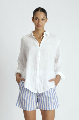 Bluse Mira aus Leinen