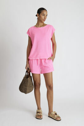 Shorts aus Frottee