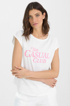 T-Shirt aus Baumwolle 