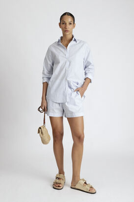 Shorts aus Baumwolle