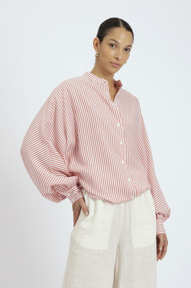Bluse Antonia Chinese Collar