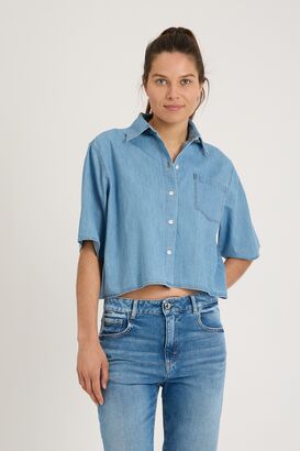 Denim Bluse 