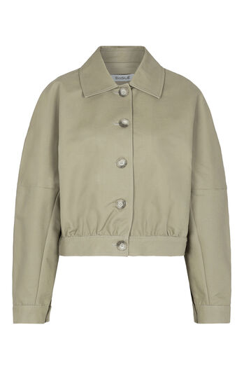 Boxy Jacket aus Baumwolle