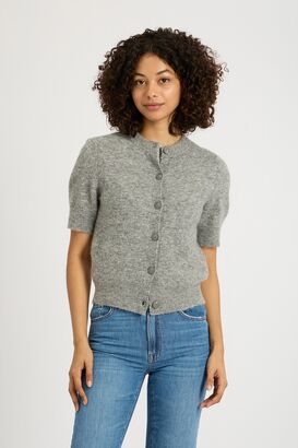 Kurzärmeliger Cardigan 