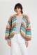 Handgestrickter Cardigan mit Kid Mohair