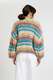Handgestrickter Cardigan mit Kid Mohair