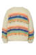 Handgestrickter Cardigan mit Kid Mohair