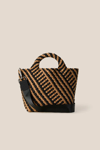 St. Barths Small Tote Graphic Stripes