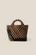 St. Barths Small Tote Graphic Stripes